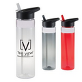 16 Oz. Tritan Bottle w/Straw